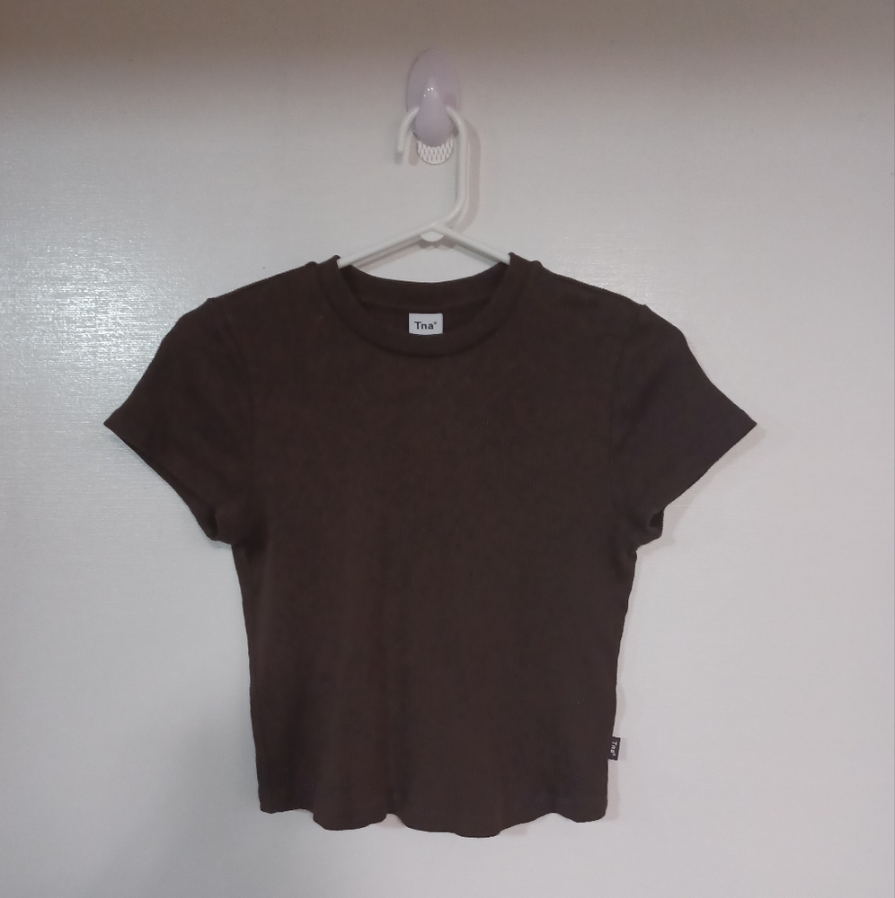 TNA Ribbed Crop Top